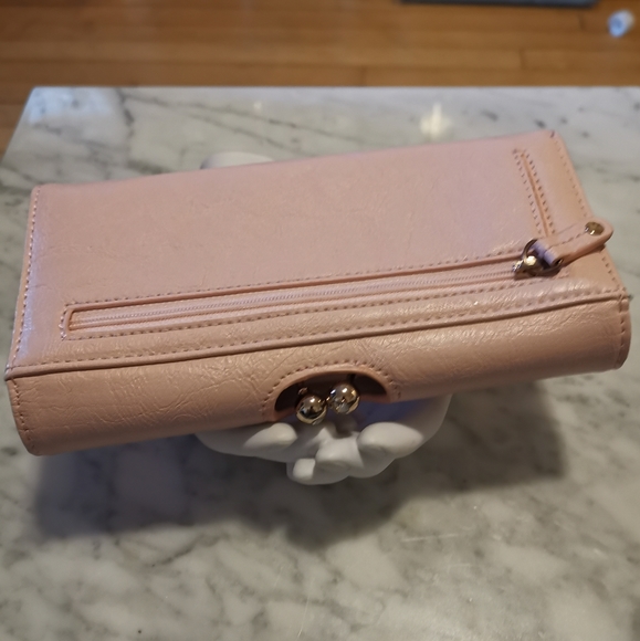 🔖Drop !💎Fiorelli UK Light Pink Wallet Rhinestone - Picture 10 of 11